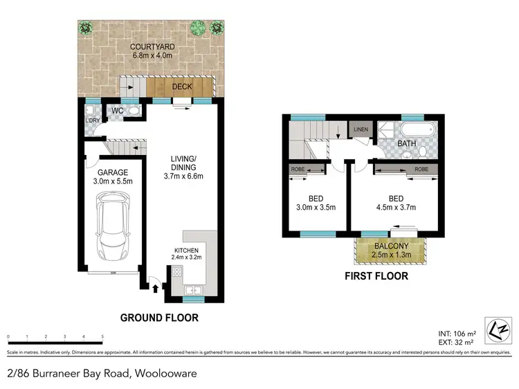 Floorplan of Homely townhouse listing, 2/86 Burraneer Bay Road, Burraneer NSW 2230