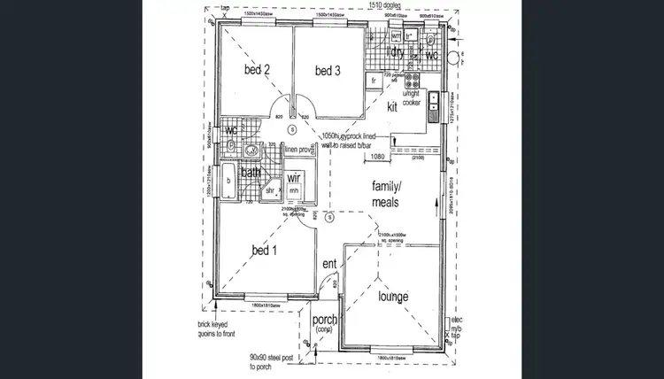 Floorplan of Homely house listing, 1 Oliver Close, Strathalbyn SA 5255