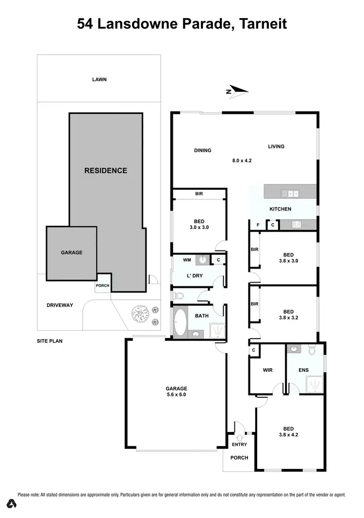 Floorplan of Homely house listing, 54 Lansdowne Parade, Tarneit VIC 3029