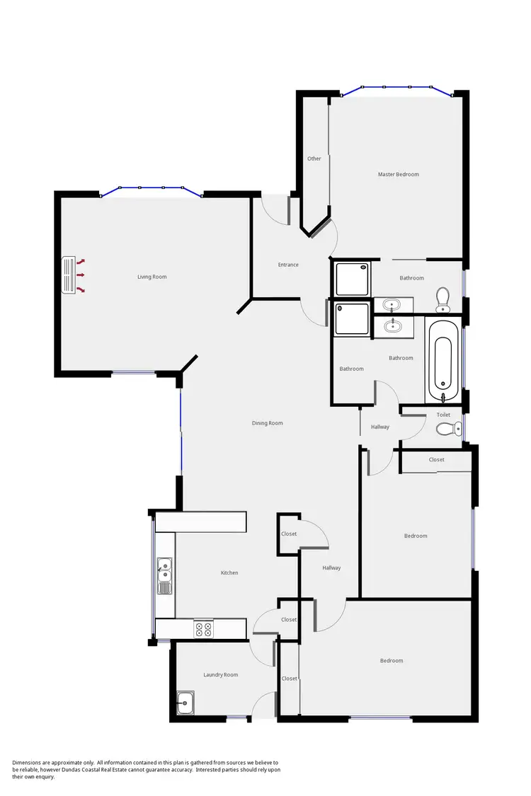 Floorplan of Homely house listing, 54 Derril Road, Portland VIC 3305