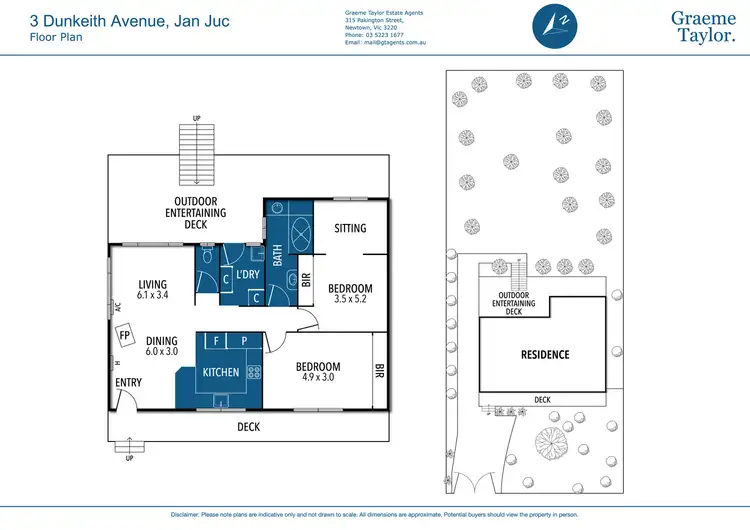 Floorplan of Homely house listing, 3 Dunkeith Avenue, Jan Juc VIC 3228