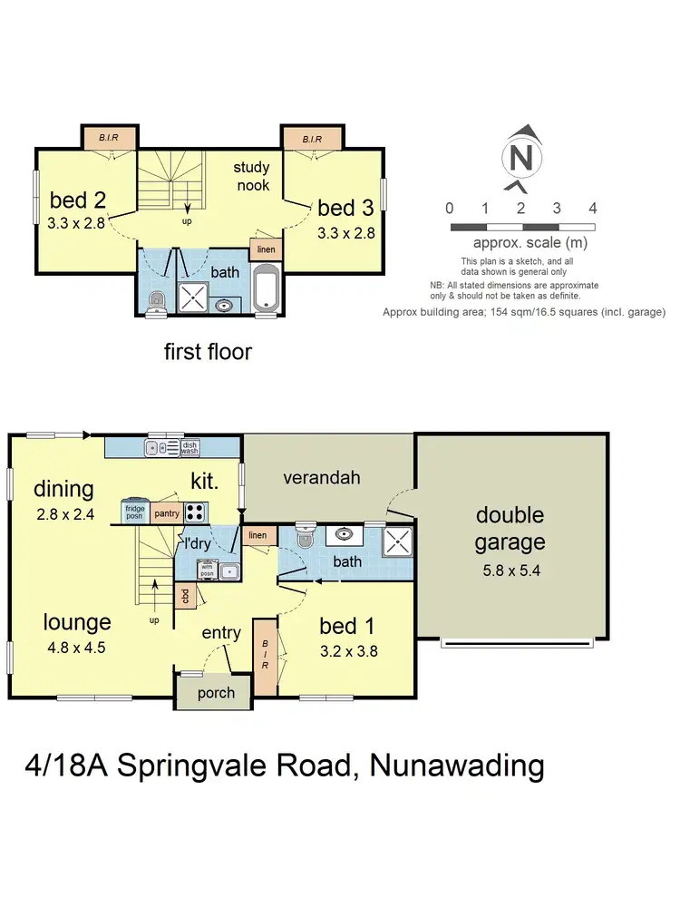 Floorplan of Homely townhouse listing, 4/18A Springvale Road, Nunawading VIC 3131