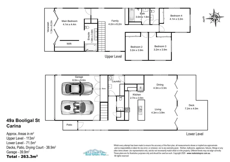 Floorplan of Homely house listing, 49A Booligal Street, Carina QLD 4152