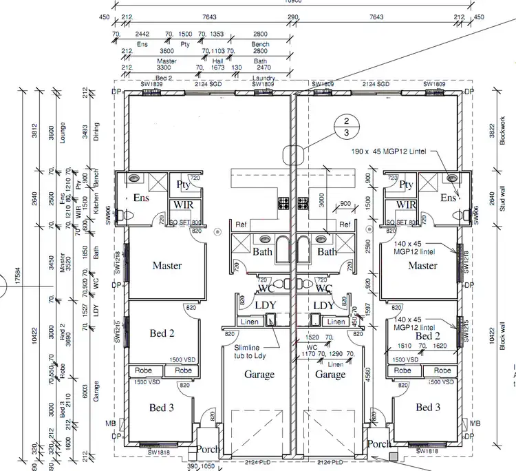 Floorplan of Homely house listing, 40 Fairway Drive, Ooralea QLD 4740
