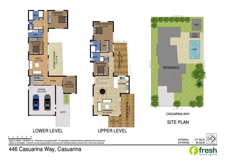 Floorplan of Homely house listing, 446 Casuarina Way, Casuarina NSW 2487