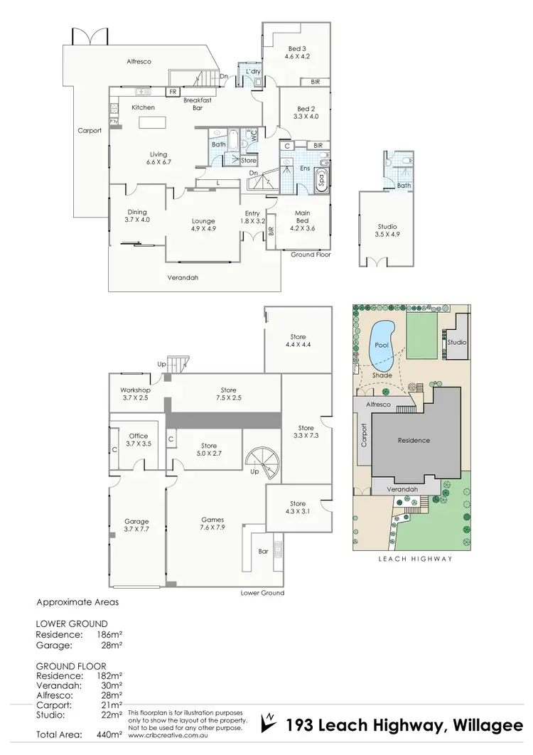 Floorplan of Homely house listing, 193 Leach Highway, Willagee WA 6156