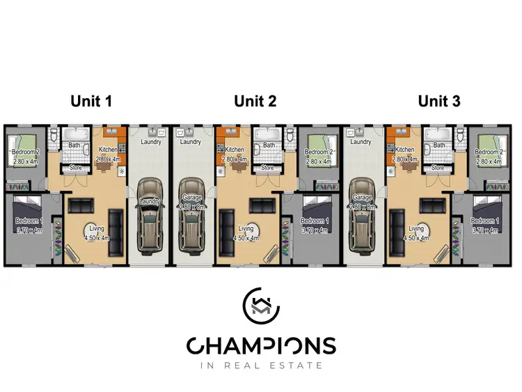 Floorplan of Homely house listing, 13 Sandown Close, Woree QLD 4868