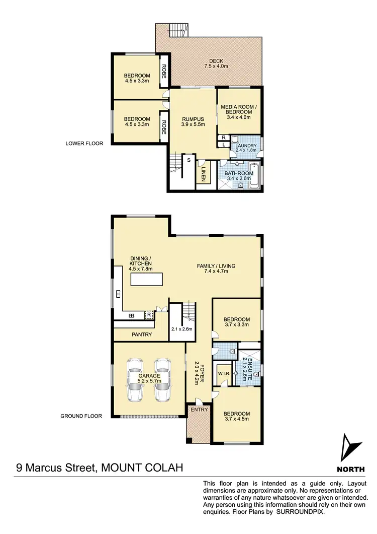 Floorplan of Homely house listing, 9 Marcus Street, Mount Colah NSW 2079