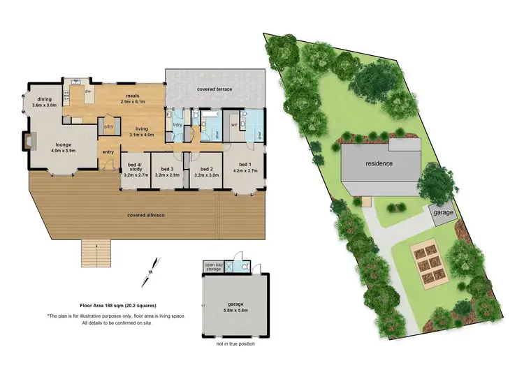 Floorplan of Homely house listing, 33 Charman Avenue, Emerald VIC 3782