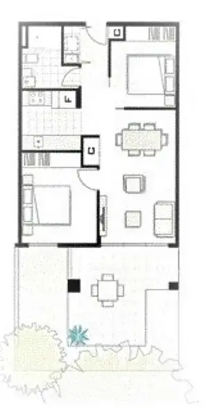Floorplan of Homely apartment listing, 2/1295 Toorak Road, Camberwell VIC 3124