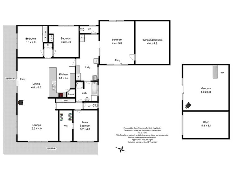 Floorplan of Homely house listing, 425 Faheys Lane, Irishtown TAS 7330