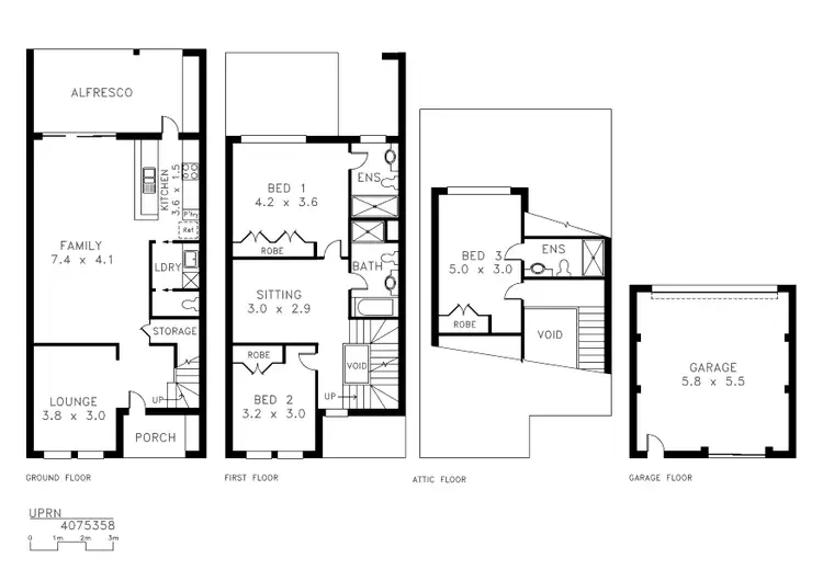 Floorplan of Homely townhouse listing, 76 Lakeview Drive, Cranebrook NSW 2749