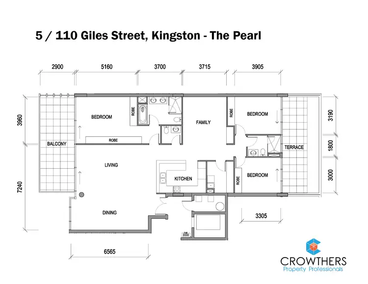Floorplan of Homely apartment listing, 5/110 Giles Street, Kingston ACT 2604