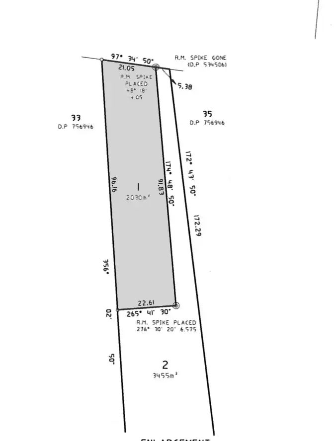 Floorplan of Homely land listing, 127 Adelaide Street, Gol Gol NSW 2738