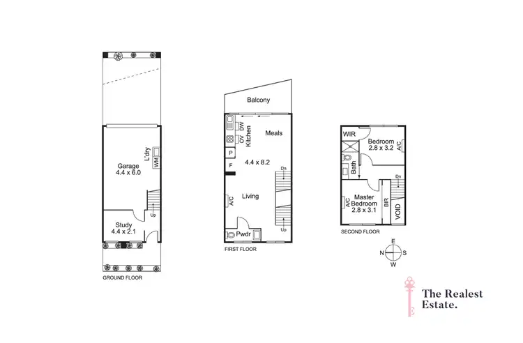 Floorplan of Homely townhouse listing, 4/33 Merlyn Street, Coburg North VIC 3058