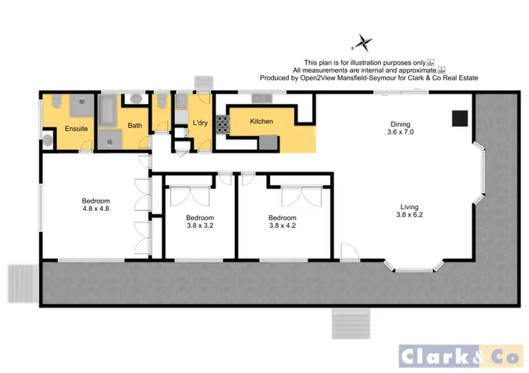 Floorplan of Homely house listing, 11 Somerset Crescent, Mansfield VIC 3722