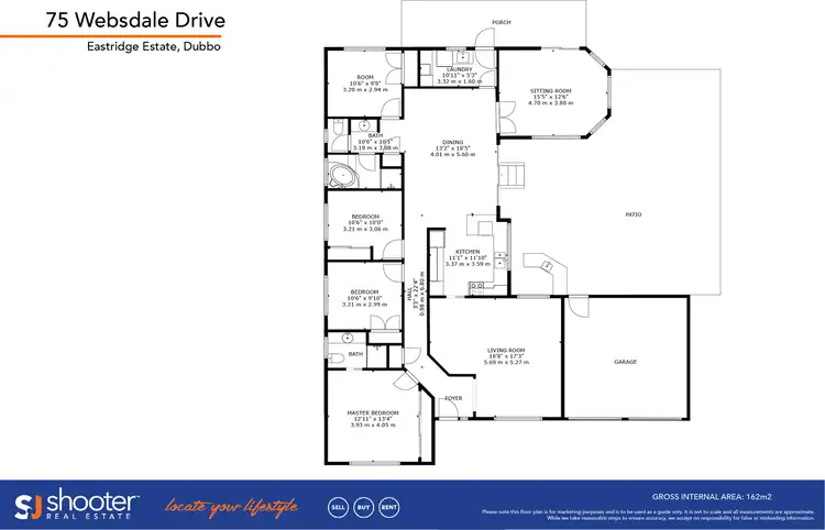 Floorplan of Homely house listing, 75 Websdale Drive, Dubbo NSW 2830