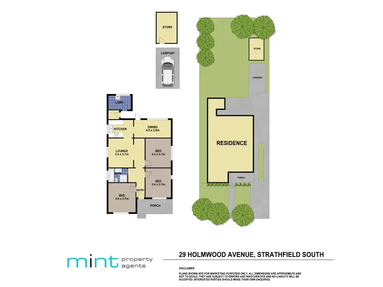 Floorplan of Homely house listing, 29 Holmwood Avenue, Strathfield South NSW 2136