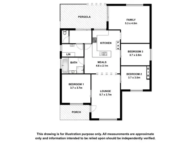 Floorplan of Homely house listing, 15 Gray Terrace, Mount Burr SA 5279