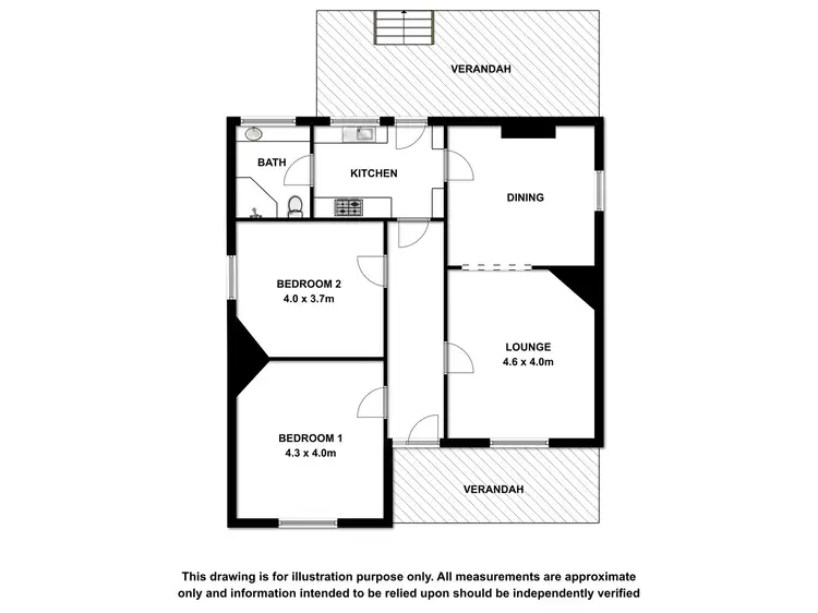 Floorplan of Homely house listing, 178A Commercial Street West, Mount Gambier SA 5290