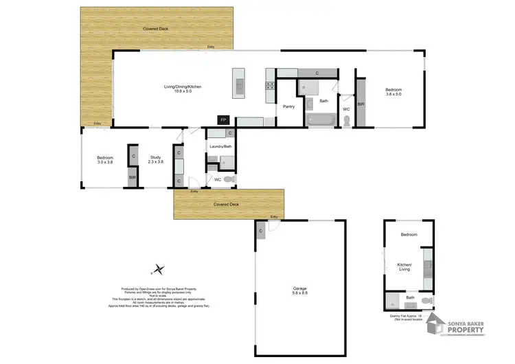 Floorplan of Homely house listing, 51 Upper Natone Road, Natone TAS 7321