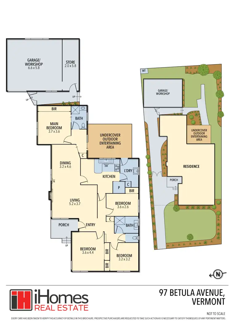 Floorplan of Homely house listing, 97 Betula Avenue, Vermont VIC 3133
