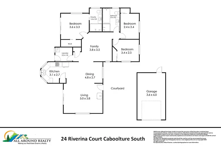 Floorplan of Homely house listing, 24 Riverina Court, Caboolture South QLD 4510