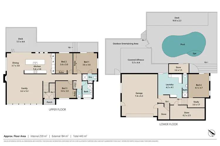 Floorplan of Homely house listing, 13 Moonlight Street, Kenmore QLD 4069