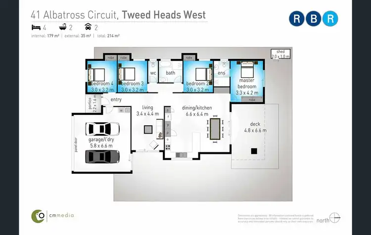 Floorplan of Homely house listing, 41 Albatross Circuit, Tweed Heads West NSW 2485