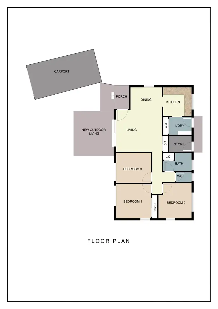 Floorplan of Homely house listing, 27 Rambutan Close, Manoora QLD 4870