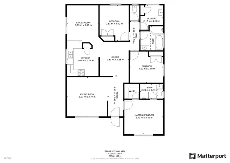 Floorplan of Homely unit listing, 2/34 Wittenoom Street, Piccadilly WA 6430