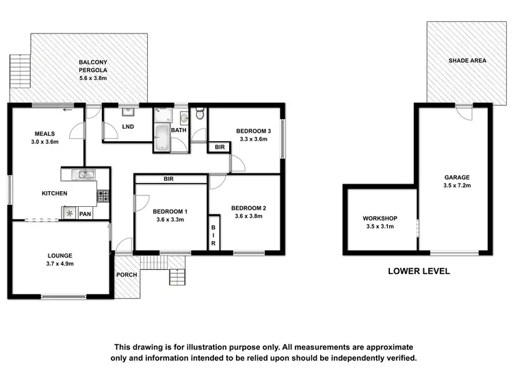 Floorplan of Homely house listing, 55 Crouch Street North, Mount Gambier SA 5290