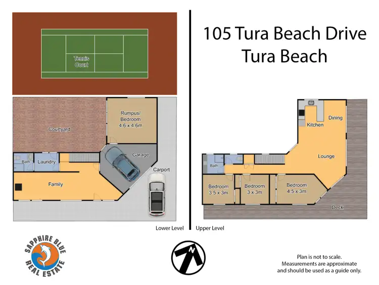 Floorplan of Homely house listing, 105 Tura Beach Drive, Tura Beach NSW 2548