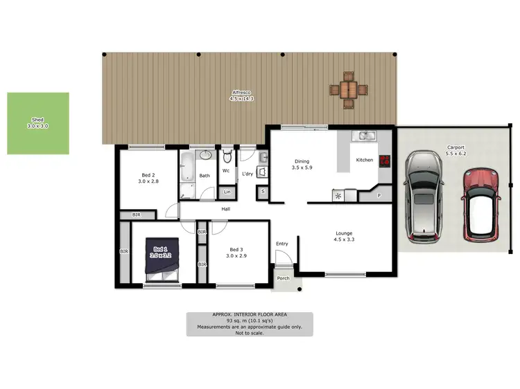 Floorplan of Homely house listing, 12 Darri Drive, Springdale Heights NSW 2641