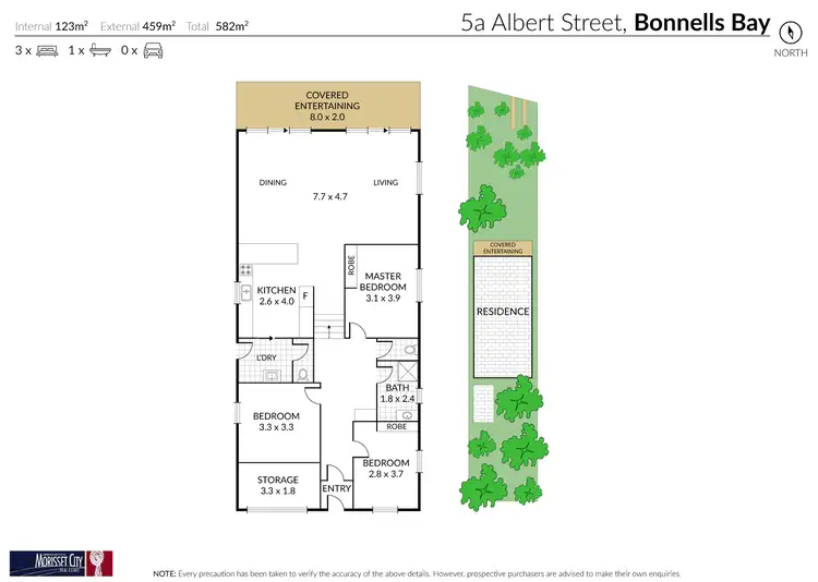 Floorplan of Homely house listing, 5A Albert Street, Bonnells Bay NSW 2264