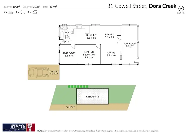 Floorplan of Homely house listing, 31 Cowell Street, Dora Creek NSW 2264