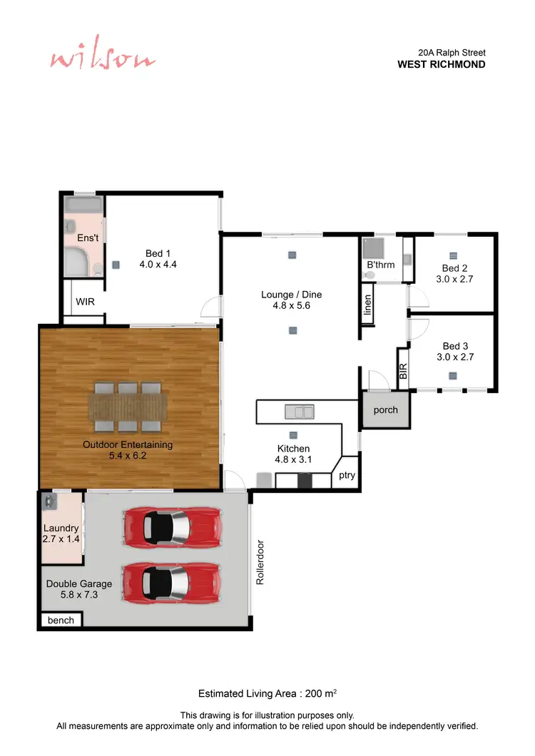 Floorplan of Homely house listing, 20A Ralph Street, West Richmond SA 5033