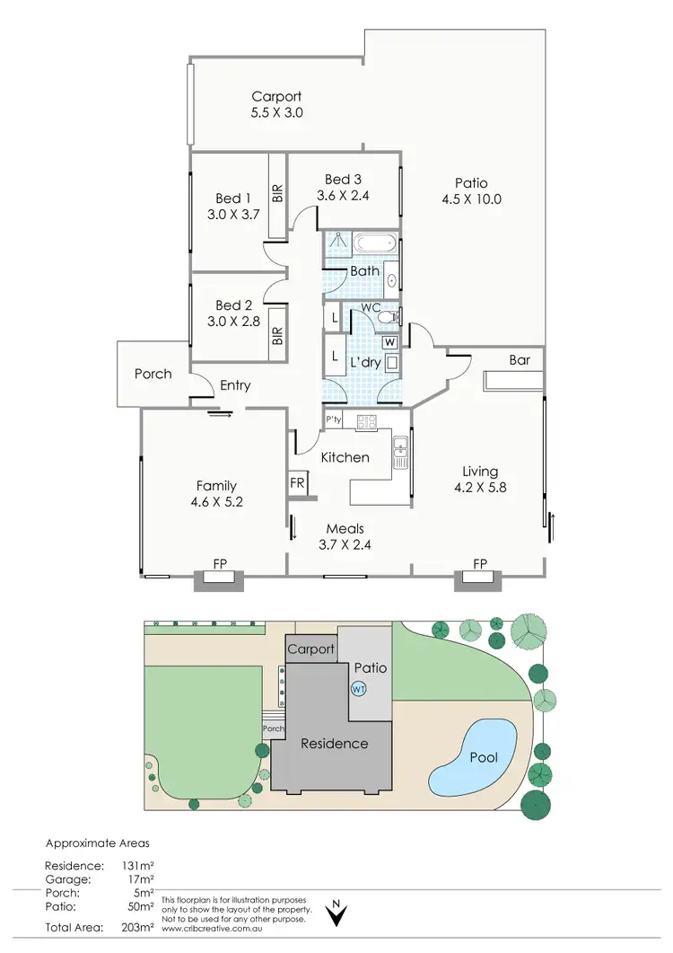 Floorplan of Homely house listing, Address available on request
