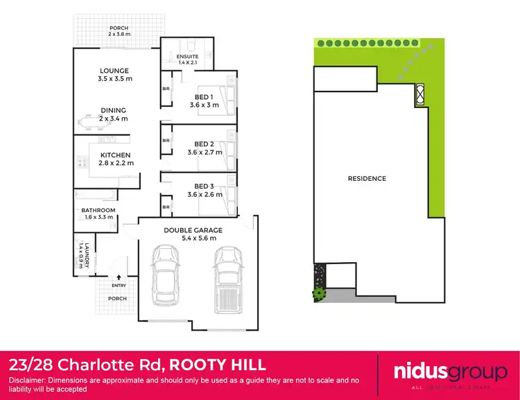 Floorplan of Homely villa listing, 23/28 Charlotte Road, Rooty Hill NSW 2766