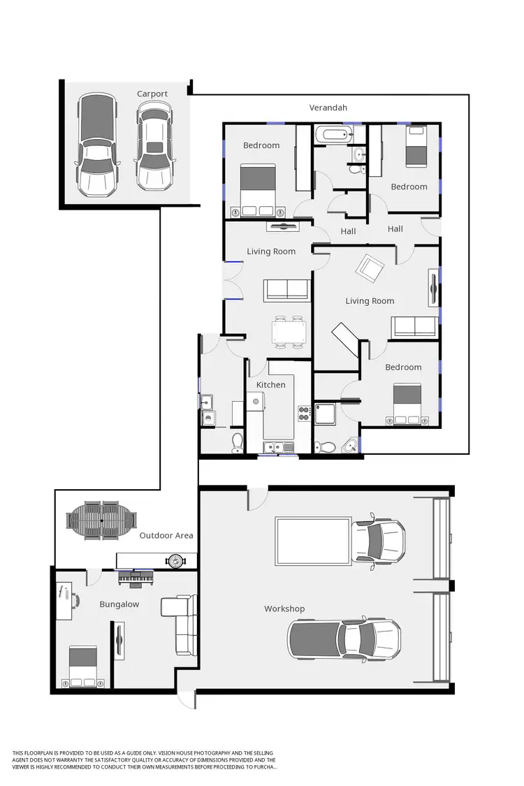 Floorplan of Homely house listing, 33 TEAL DRIVE, Mildura VIC 3500