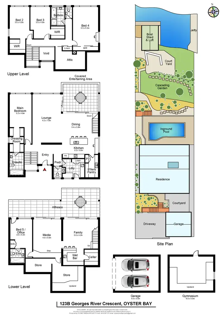 Floorplan of Homely house listing, 123B Georges River Crescent, Oyster Bay NSW 2225