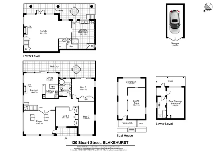 Floorplan of Homely house listing, 130 Stuart Street, Blakehurst NSW 2221