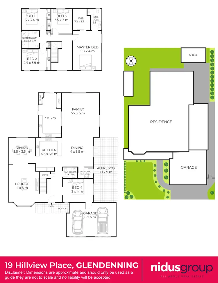 Floorplan of Homely house listing, 19 Hillview Place, Glendenning NSW 2761