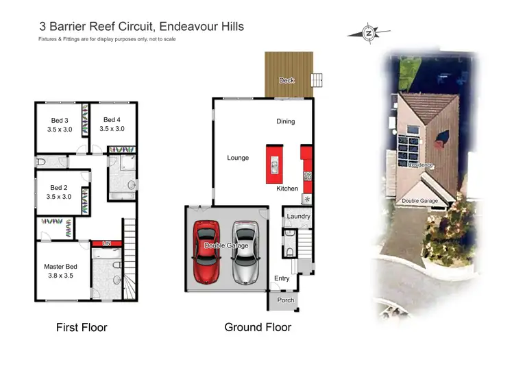 Floorplan of Homely house listing, 3 Barrier Reef Circuit, Endeavour Hills VIC 3802