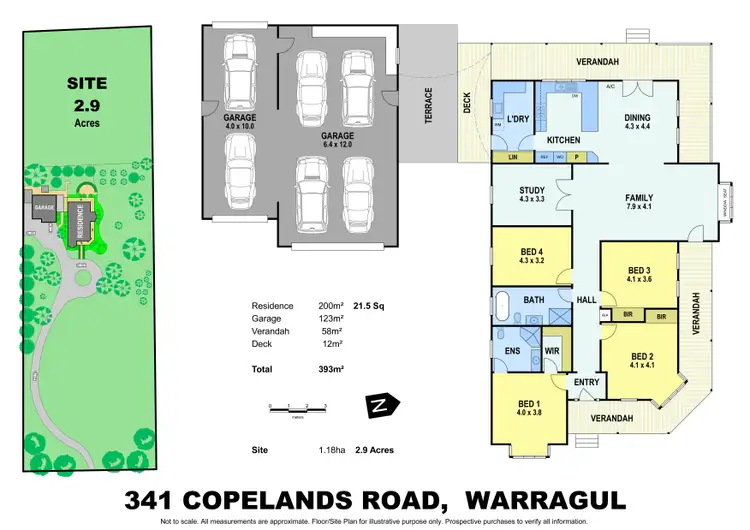 Floorplan of Homely rural property listing, 341 Copelands Road, Warragul VIC 3820