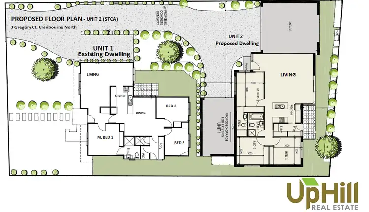 Floorplan of Homely house listing, 3 Gregory Court, Cranbourne North VIC 3977