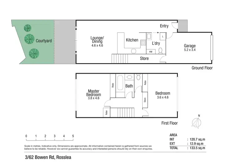 Floorplan of Homely unit listing, 3/62 Bowen Road, Rosslea QLD 4812