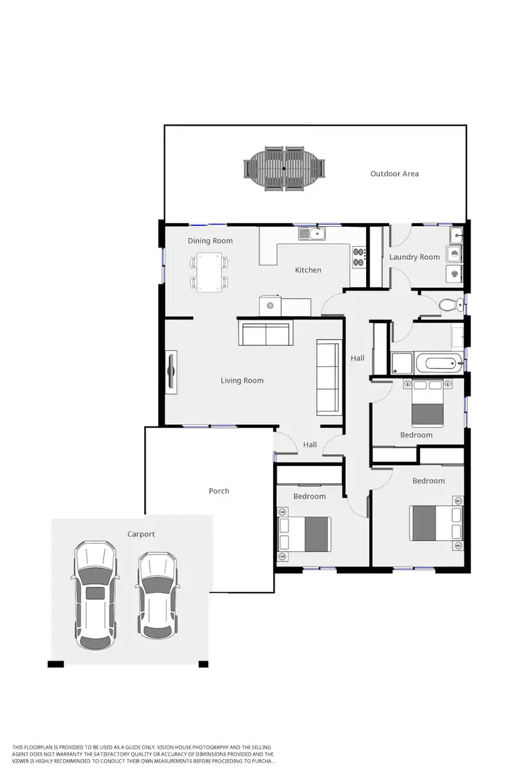 Floorplan of Homely house listing, 2 Ibis Place, Mildura VIC 3500