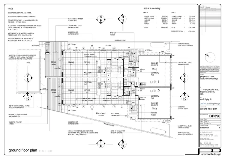 Floorplan of Homely townhouse listing, 11 Margaroola Avenue, Biggera Waters QLD 4216
