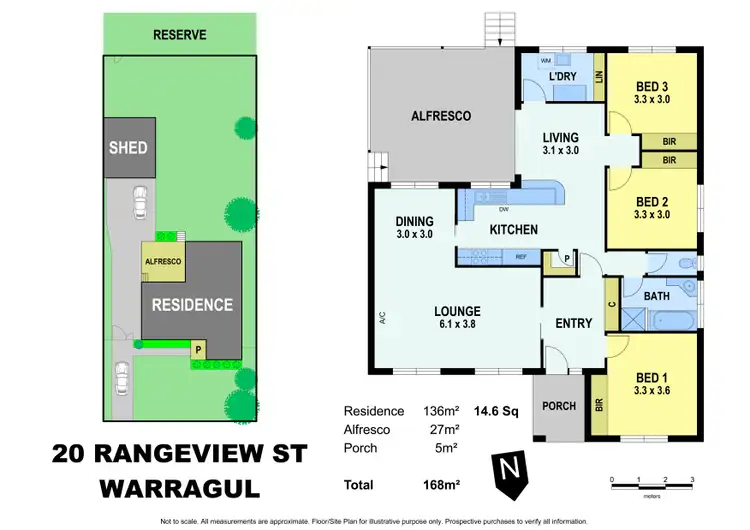 Floorplan of Homely house listing, 20 Rangeview Street, Warragul VIC 3820